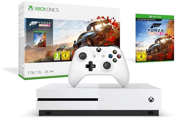 Xbox One S 1TB Console with Forza Horizon 4 DLC code – souqcart.com